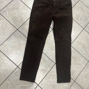 Kut from the Kloth Chocolate Brown Corduroy Pants